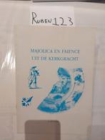Majolica en faience uit de kerkgracht, Ophalen of Verzenden, Zo goed als nieuw