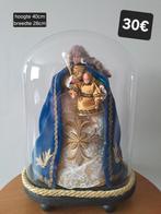 Glazen stolp met Maria en Jezus, Antiek en Kunst, Ophalen