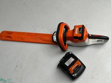 Stihl Gebruikte accuheggenschaar Hsa 56 incl. 2x ak10 en lad beschikbaar voor biedingen