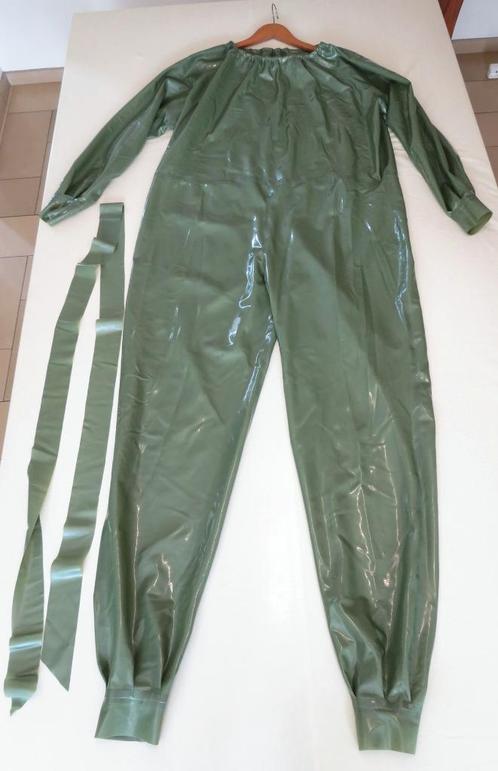 Jumpsuit onesie combinaison latex, Kleding | Heren, Overige Herenkleding, Gedragen, Verzenden