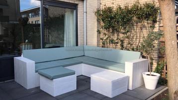 Steigerhout Lounge Hoekbank Loungebank