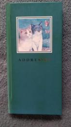 Carnet d'adresses vert avec chatons neuf, Divers, Enlèvement ou Envoi, Comme neuf