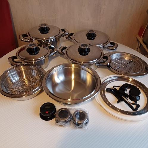 Zepter kookset – als nieuw – nooit gebruikt, Huis en Inrichting, Keuken | Potten en Pannen, Nieuw, Pannenset, Ophalen