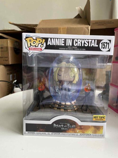 Annie Leonhart in Crystal Attack on Titan Funko popfiguur, Verzamelen, Beelden en Beeldjes, Ophalen of Verzenden