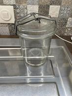 Glazen steriliseerpotten weck met ijzeren sluiting, Ophalen, Zo goed als nieuw