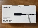 Sony ECM-674 Electret Condenser Microphone, Ophalen of Verzenden, Nieuw, Overige typen