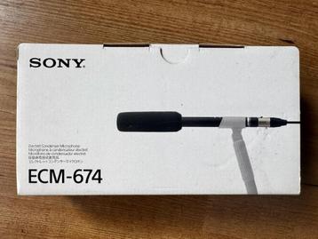 Sony ECM-674 Electret Condenser Microphone beschikbaar voor biedingen