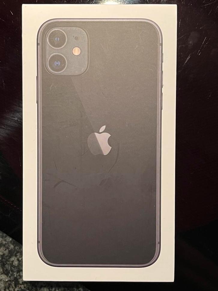 Apple iPhone 11 zwart 64GB NIEUW!, Telecommunicatie, Mobiele telefoons | Apple iPhone, Nieuw, 64 GB, iPhone 11, Zwart, Ophalen of Verzenden