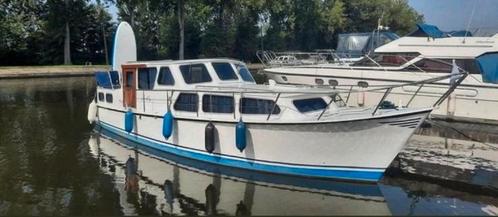 Motor boot, Watersport en Boten, Motorboten en Motorjachten, Zo goed als nieuw, Staal, Diesel, Ophalen of Verzenden