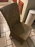 6 eetkamerstoelen, Huis en Inrichting, Stoelen, Ophalen, Gebruikt, Riet of Rotan, Landelijk