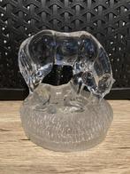 Een paar glazen paarden, Antiek en Kunst, Antiek | Glaswerk en Kristal, Ophalen of Verzenden