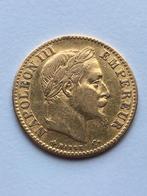 Frankrijk 10 Francs 1866 Au, Ophalen of Verzenden, Frankrijk, Losse munt, Goud