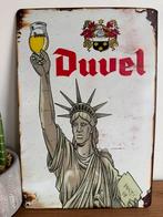 Metalen reclamebord Duvel, Ophalen of Verzenden, Nieuw, Reclamebord, Plaat of Schild, Duvel