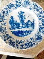 Service en porcelaine blanc bleu ancien signer Royal home's, Antiquités & Art, Antiquités | Assiettes décoratives & Carrelages