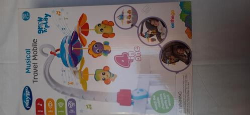 Reis muziekmobiel Playgro, Kinderen en Baby's, Speelgoed | Babyspeelgoed, Zo goed als nieuw, Mobiel, Met geluid, Ophalen of Verzenden