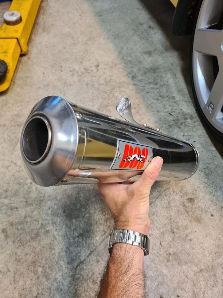 Bos demper 54mm / mooie oude stijl bos demper., Motos, Pièces | Toutes-marques, Utilisé, Enlèvement ou Envoi