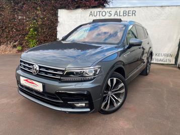 Vw Tiquan R-Line 1.5TSI 2019* Xénon/Caméra/140.000 Km, Autos, Cuir, Argent ou Gris, Achat, Entreprise