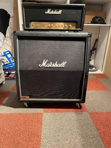 Marshall Origin 50H Head 50w + 1960A Lead Cabinet 4x12 300w beschikbaar voor biedingen