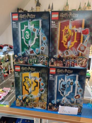 Lego - Harry Potter Banner set - 76409, 76410, 76411, 76412 beschikbaar voor biedingen