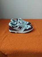 New balance 550 with Burgundy, New Balance, Enlèvement ou Envoi, Comme neuf, Blanc