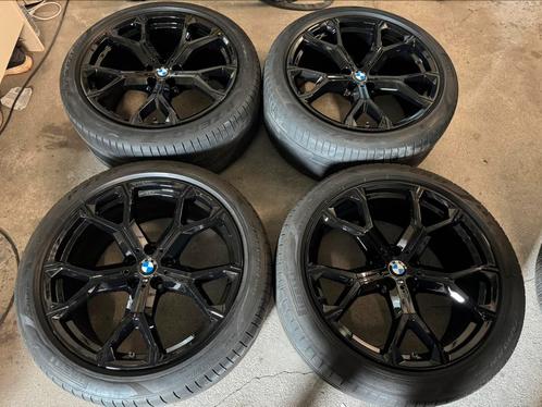 21 INCH ORIGINELE VELGEN BMW X5 X6 G05 G06 STYLE 741 M, Auto-onderdelen, Banden en Velgen, Banden en Velgen, Zomerbanden, 21 inch
