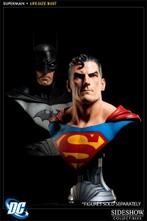 Buste Life-Size Batman & Superman Sideshow Collectibles, Ophalen, Zo goed als nieuw
