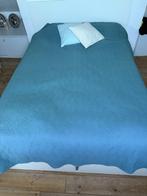 bed met opbergruimte, wit, 160x200 cm en matras, Huis en Inrichting, Slaapkamer | Matrassen en Bedbodems, Ophalen, Zo goed als nieuw