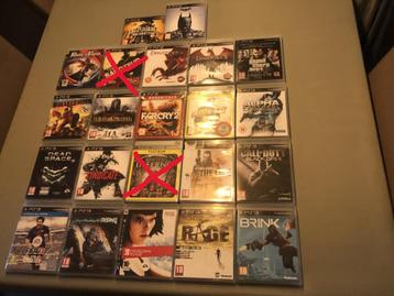 PS3 games te koop (Diepenbeek, enkel afhaling) beschikbaar voor biedingen