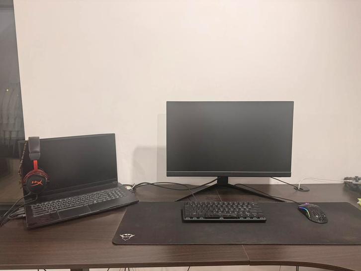 MSI GF75 Thin gaming laptop RTX 3060 + complete setup, Computers en Software, Desktop Pc's, 3 tot 4 Ghz, 16 GB, Met monitor, Gaming