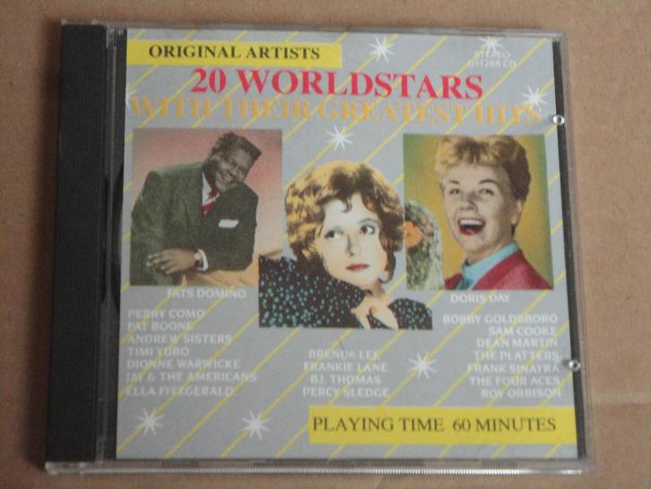 CD 20 Worldstars PLATTERS /ROY ORBISON/PAT BOONE /PERRY COMO, Cd's en Dvd's, Cd's | Verzamelalbums, Ophalen of Verzenden