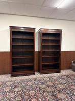 Klassiek Engelse Mahonie Open Boekenkast, Antiek en Kunst, Ophalen of Verzenden