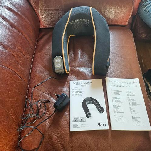 Gebruikte Medisana verwarmde zwarte massager + oplader, Elektronische apparatuur, Persoonlijke Verzorgingsapparatuur, Gebruikt
