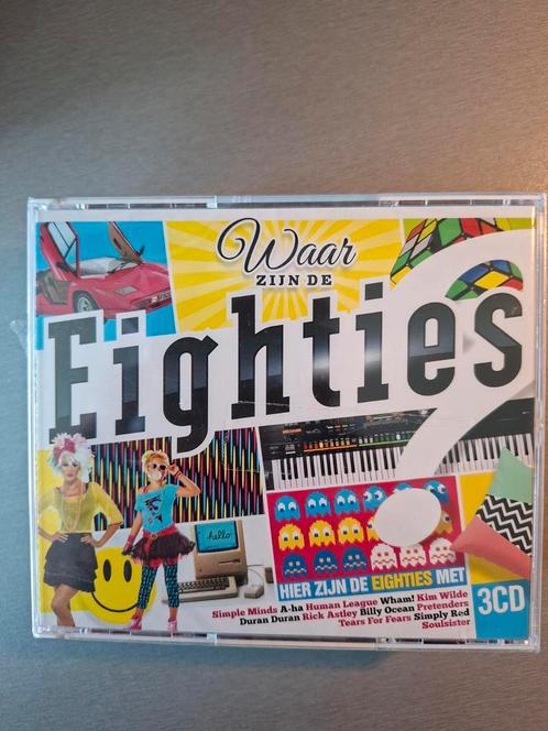 3cd box. Waar zijn de Eighties. Nieuw in verpakking., Verzamelen, Automaten | Flipperkasten, Zo goed als nieuw, Ophalen of Verzenden