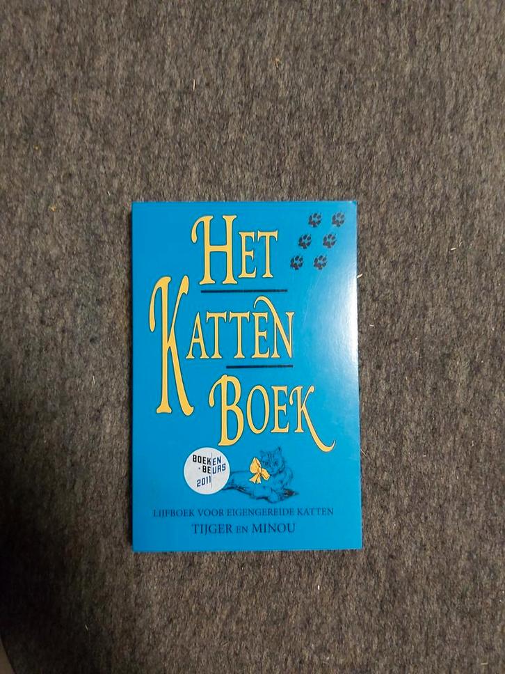 Tijger en Minou - Het kattenboek, Boeken, Overige Boeken, Zo goed als nieuw, Ophalen of Verzenden