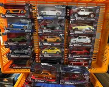 NIEUW! Fast&Furious lot 17 stuks schaal 1:32 beschikbaar voor biedingen