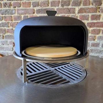 Pizza-oven voor cortenstaal bbq met vuuropening 45cm beschikbaar voor biedingen