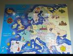 Puzzel Europese map, Minder dan 500 stukjes, Gebruikt, Ophalen of Verzenden, Legpuzzel
