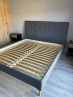 Ikea gestoffeerd bed IDANAS 1m80 incl lattenbodem, Huis en Inrichting, Slaapkamer | Bedden, Ophalen, Tweepersoons, Zo goed als nieuw