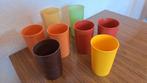 Ensemble de 8 gobelets Tupperware, Maison & Meubles, Cuisine| Tupperware, Enlèvement ou Envoi, Comme neuf, Jaune, Bol ou Canette
