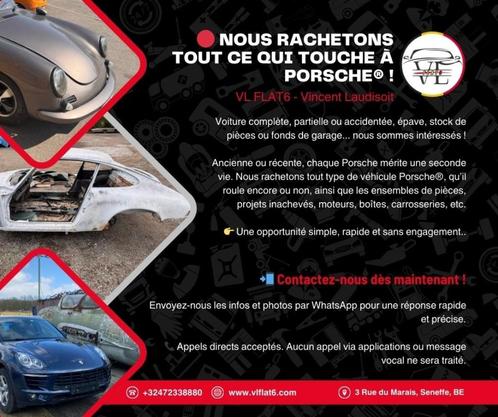 WE KOPEN ALLES WAT MET PORSCHE TE MAKEN HEEFT!, Auto's, Porsche, Particulier, Te koop, Overige modellen, Overige brandstoffen