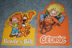 lot 2 PLV kartonnen stripboek Boule Bill + Cedric strip, Ophalen of Verzenden, Gebruikt, Beeldje of Figuurtje