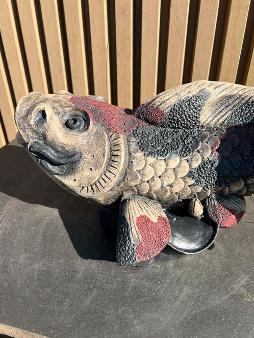 Japanse koivijverfontein, Tuin en Terras, Waterpartijen en Fonteinen, Fontein, Hardsteen, Ophalen of Verzenden