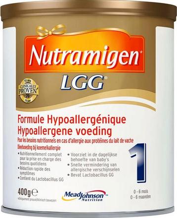 Nutramigen LGG babyvoeding / melkpoeder 3 stuks ongeopend beschikbaar voor biedingen