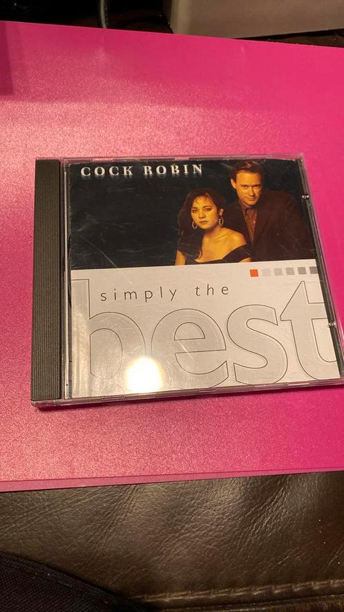 CD COCK ROBIN / SIMPLY THE BEST !, Cd's en Dvd's, Cd's | Pop, Zo goed als nieuw, Ophalen of Verzenden