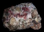 **TOP** COBALTOTALMESSIET op CALCIET uit Marokko., Ophalen of Verzenden, Mineraal