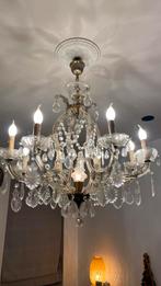 Luster 8 en middenlamp, Ophalen, Zo goed als nieuw