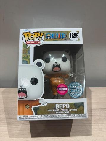 Bepo (Flocked) #1896 Funko Pop! One Piece beschikbaar voor biedingen