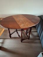 antieke uitklapbare houten tafel, Huis en Inrichting, Ophalen, Gebruikt