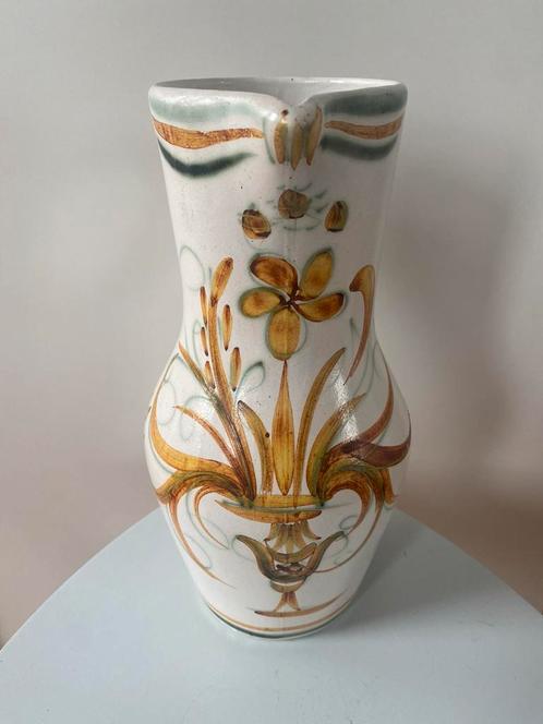Vase céramique peint main Keralux, Antiquités & Art, Antiquités | Vases