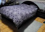 Bed met electrische lattenbodem, Huis en Inrichting, Slaapkamer | Bedden, Ophalen, Zwart, Tweepersoons, 200 cm